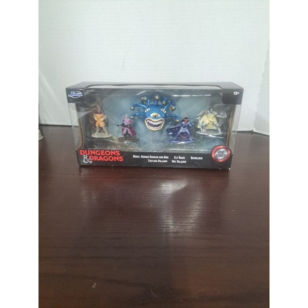 Jada Dungeons And Dragons Die Cast Mini Figures Set